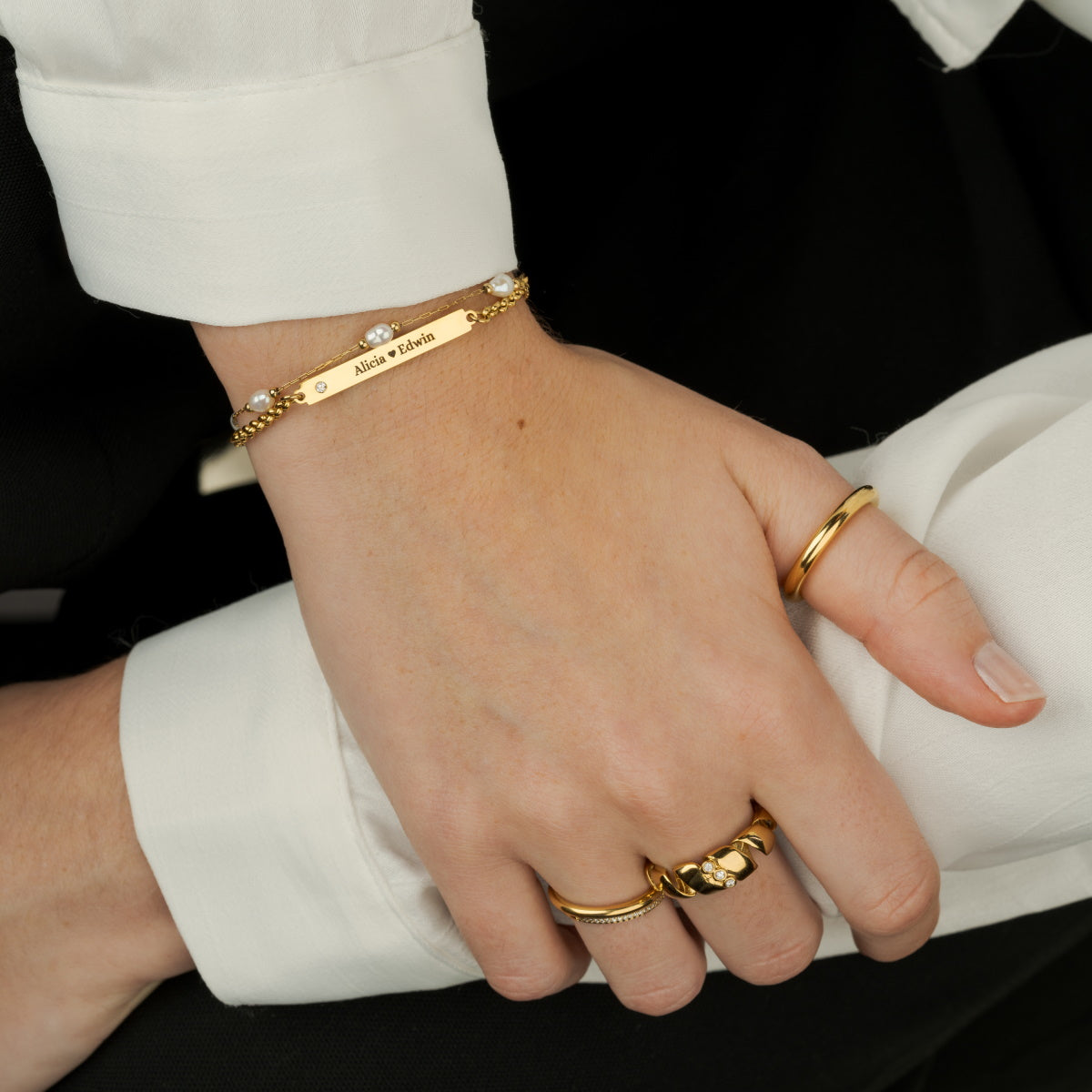 Pulsera Emily personalizable