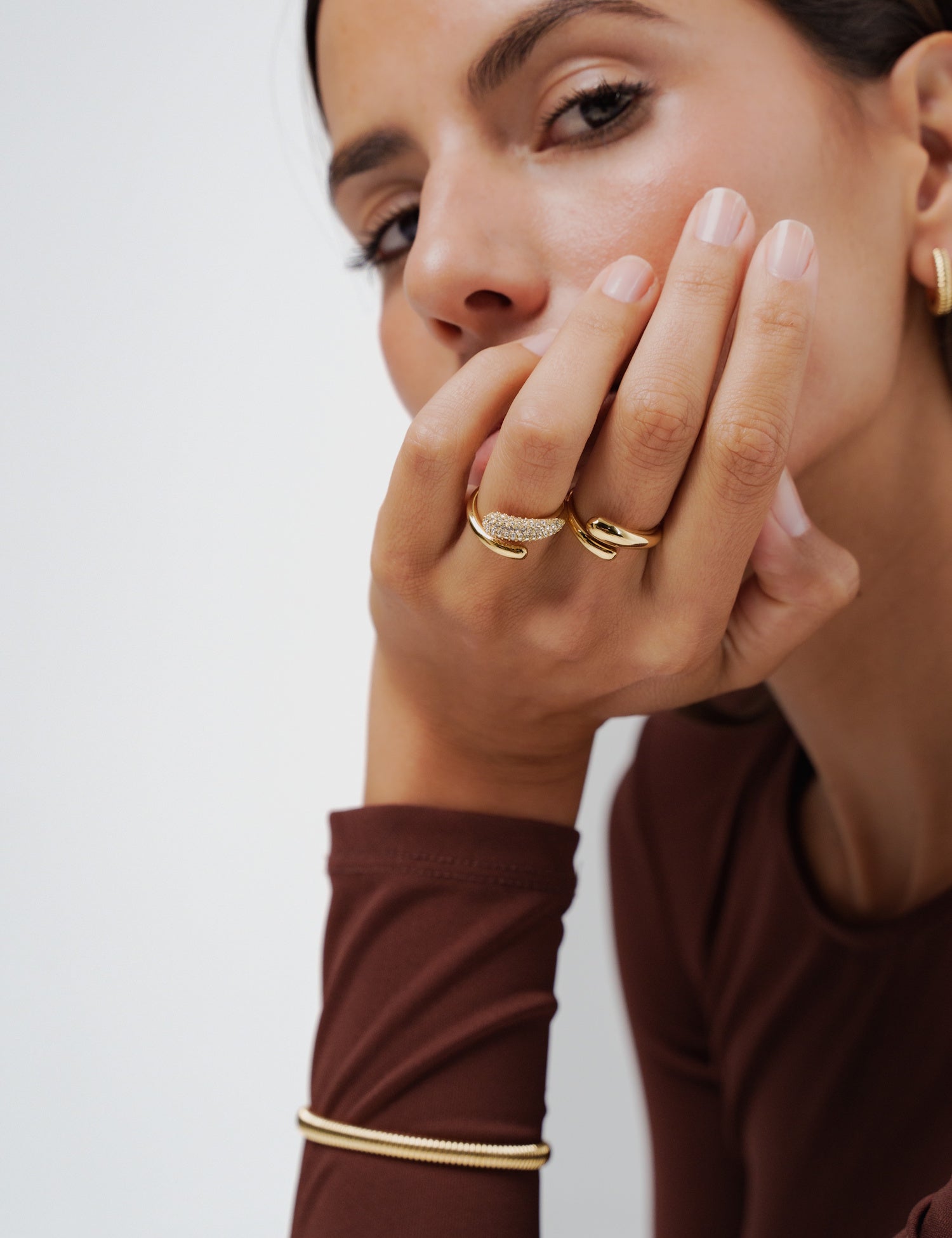 Josephine Pavé Ring