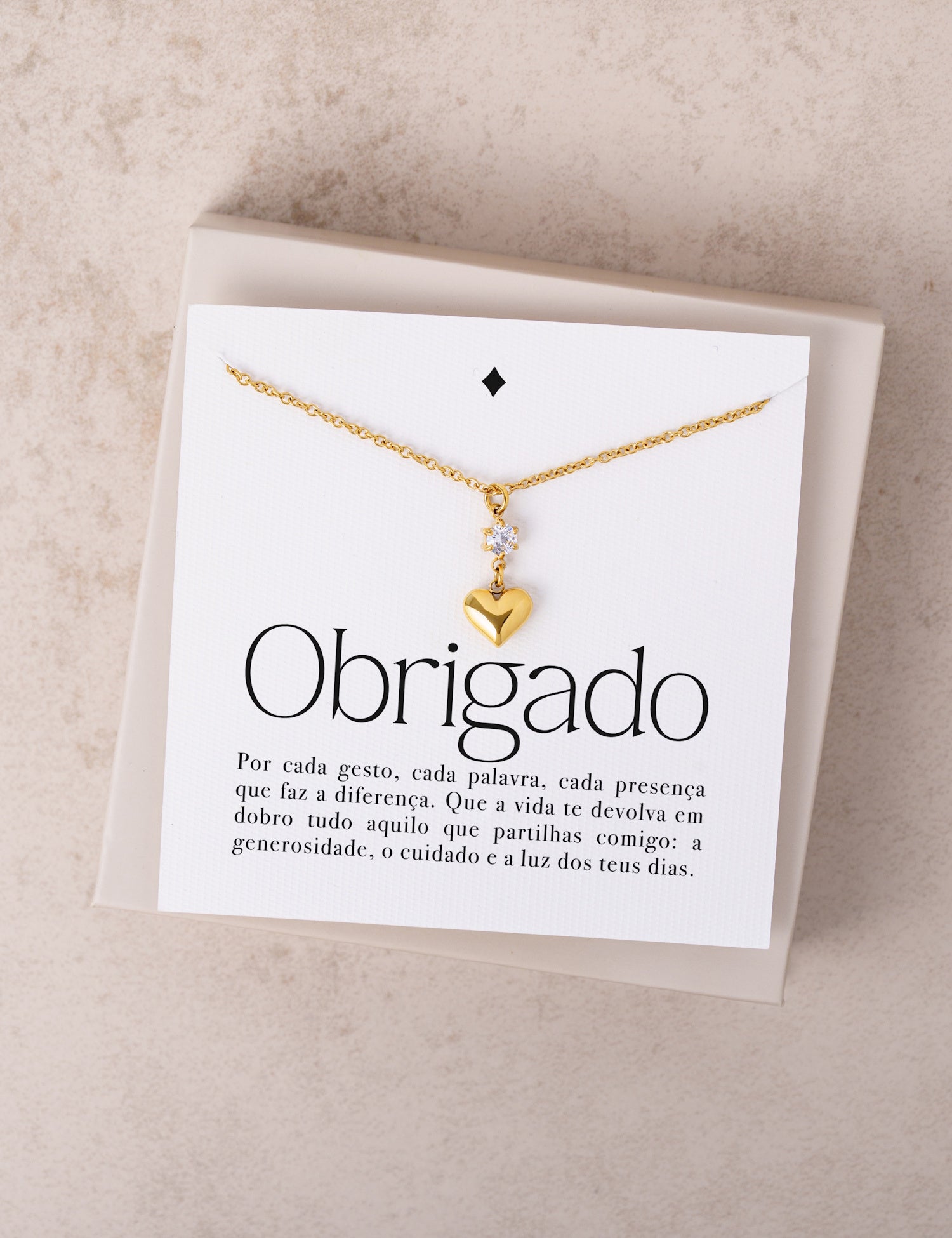 Gracias - Collar con mensaje