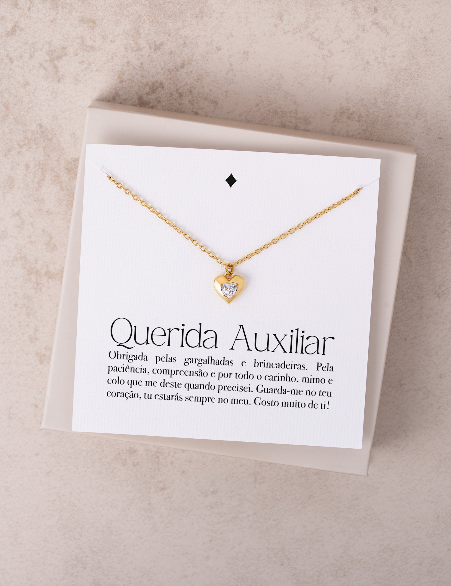 Auxiliar - Colar Com Mensagem