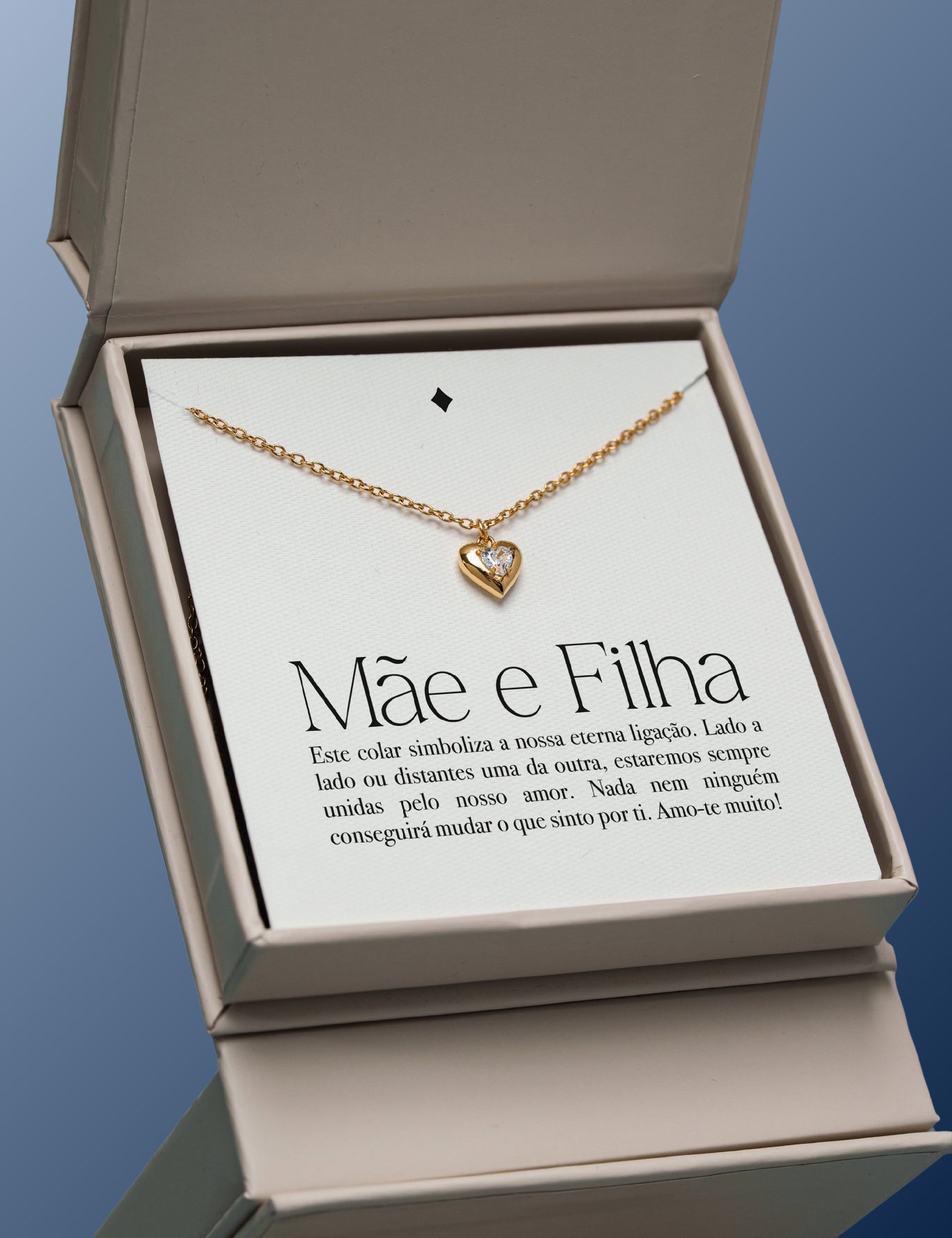 Mãe - Colar Com Mensagem