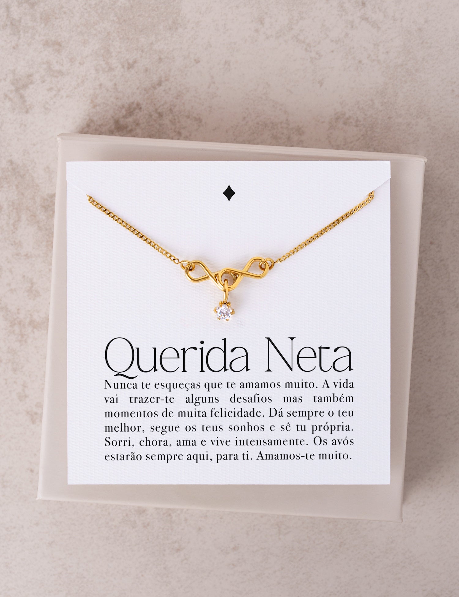 Neta - Colar com Mensagem