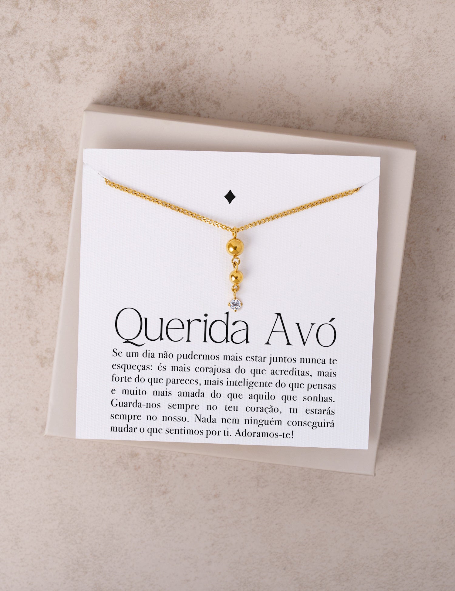 Avó - Colares Com mensagem