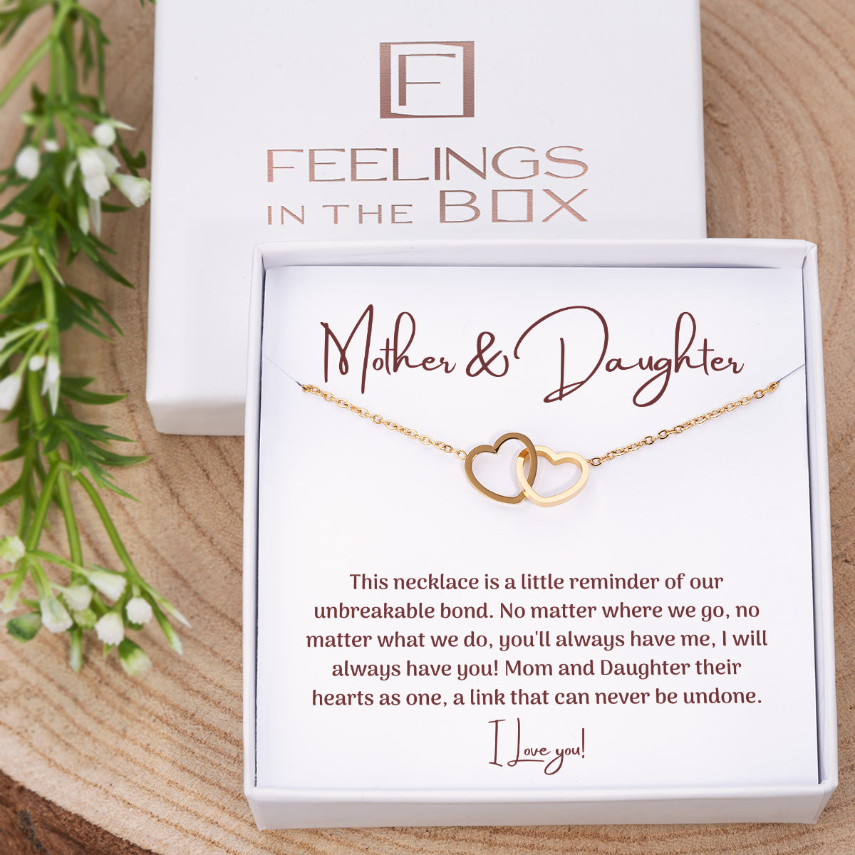 Unbreakable Bond - Two Hearts Necklace