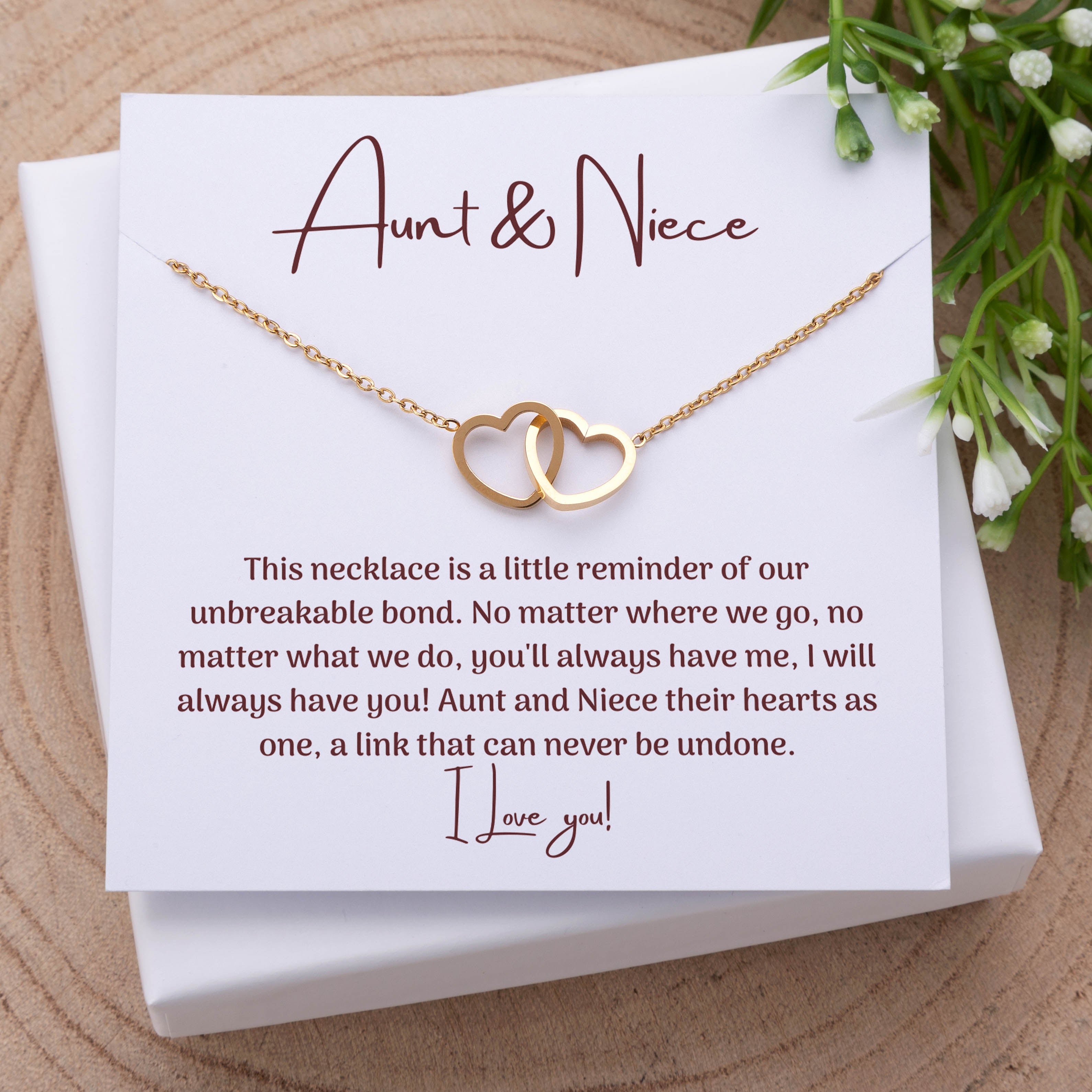 Unbreakable Bond - Two Hearts Necklace