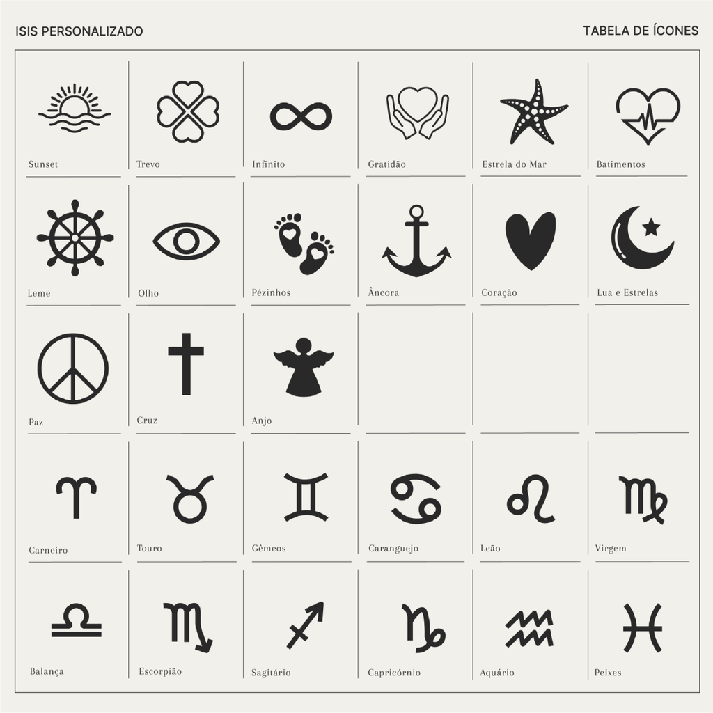 Collar de Isis personalizado