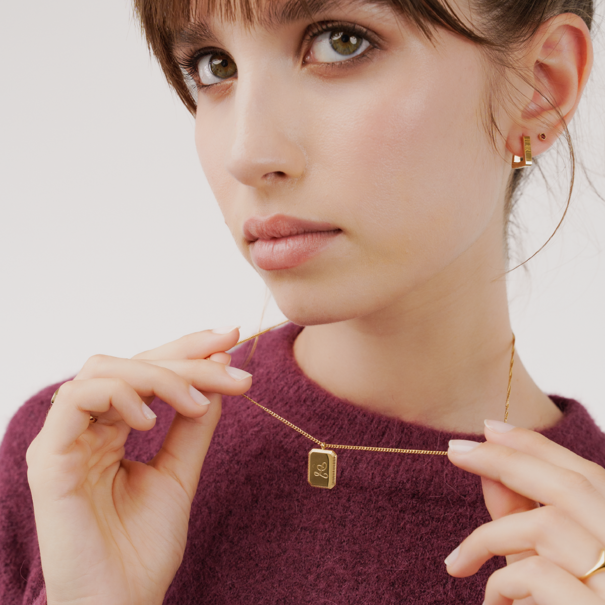 Collar Olivia - Punta de diamante