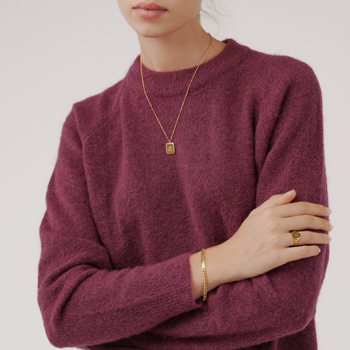 Collar Olivia - Punta de diamante