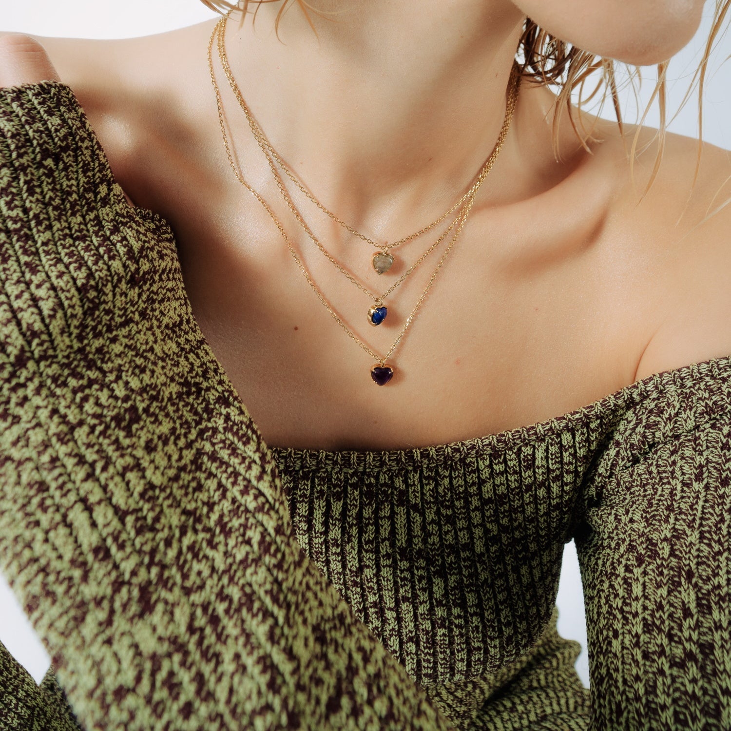 Petit Heart Lapis Lazuli Necklace