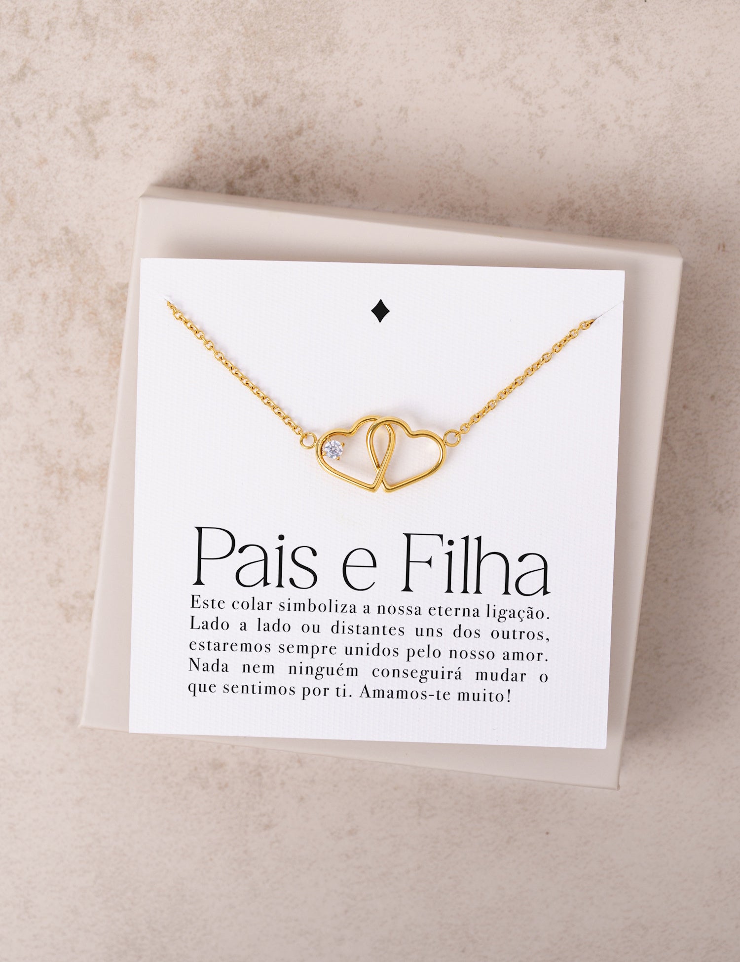 Filha - Colar com Mensagem