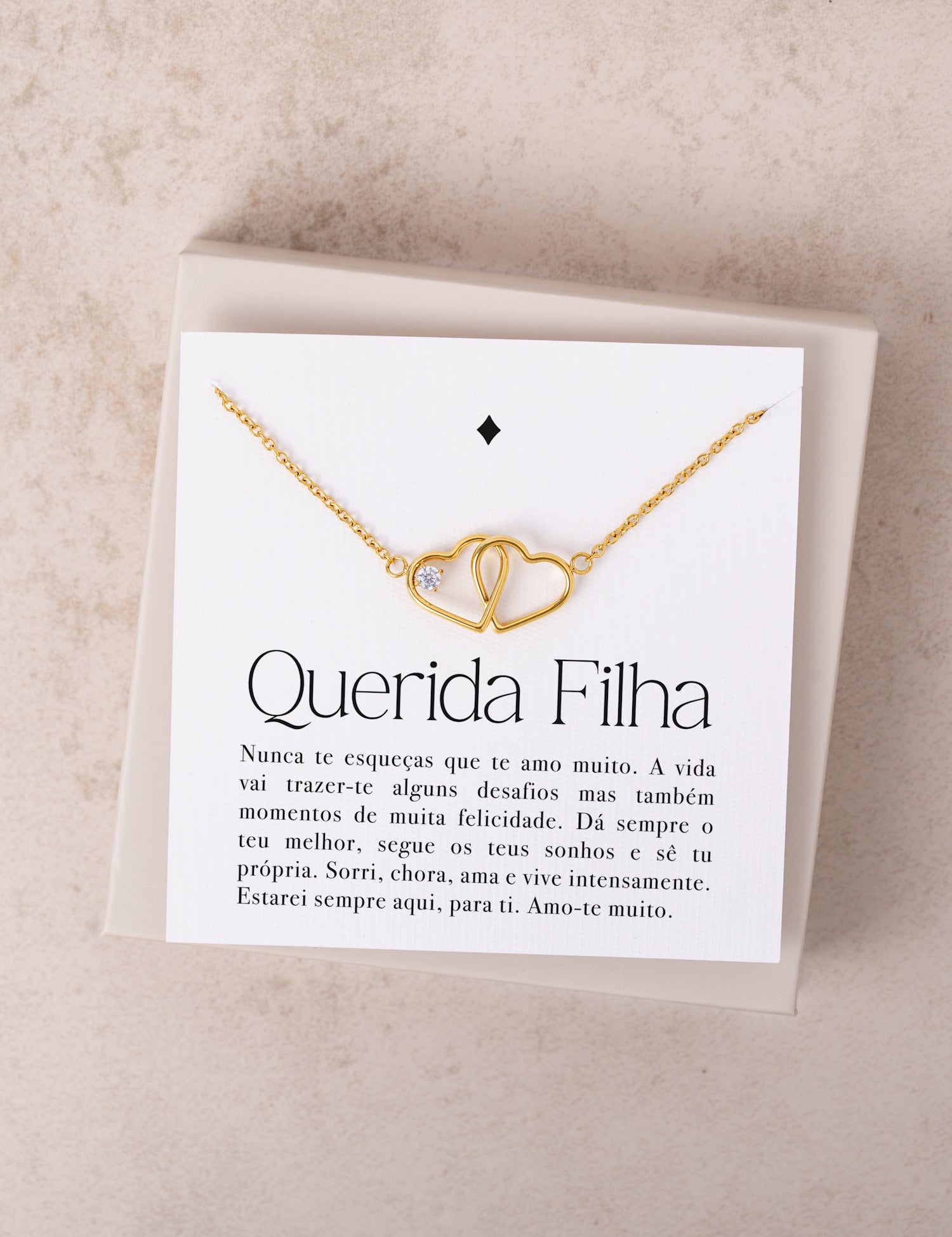 Filha - Colar com Mensagem