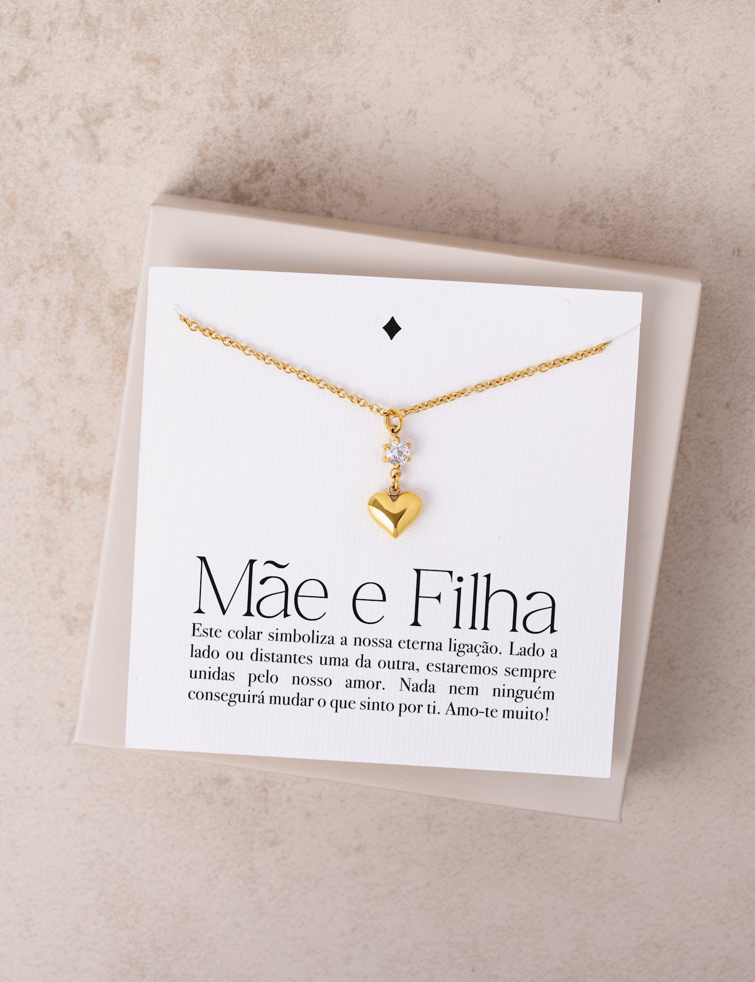 Filha - Colar com Mensagem