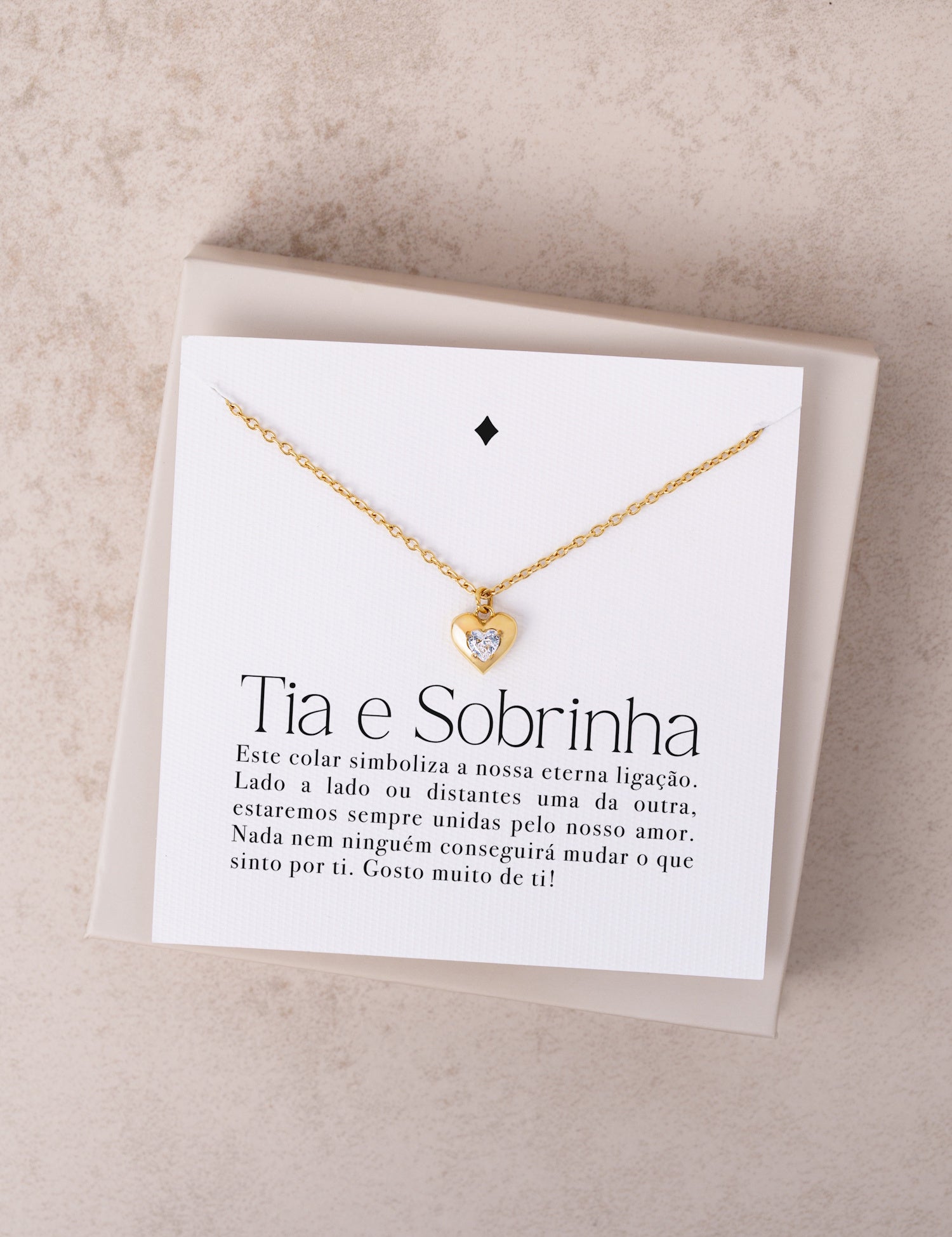 Tia - Colar com Mensagem