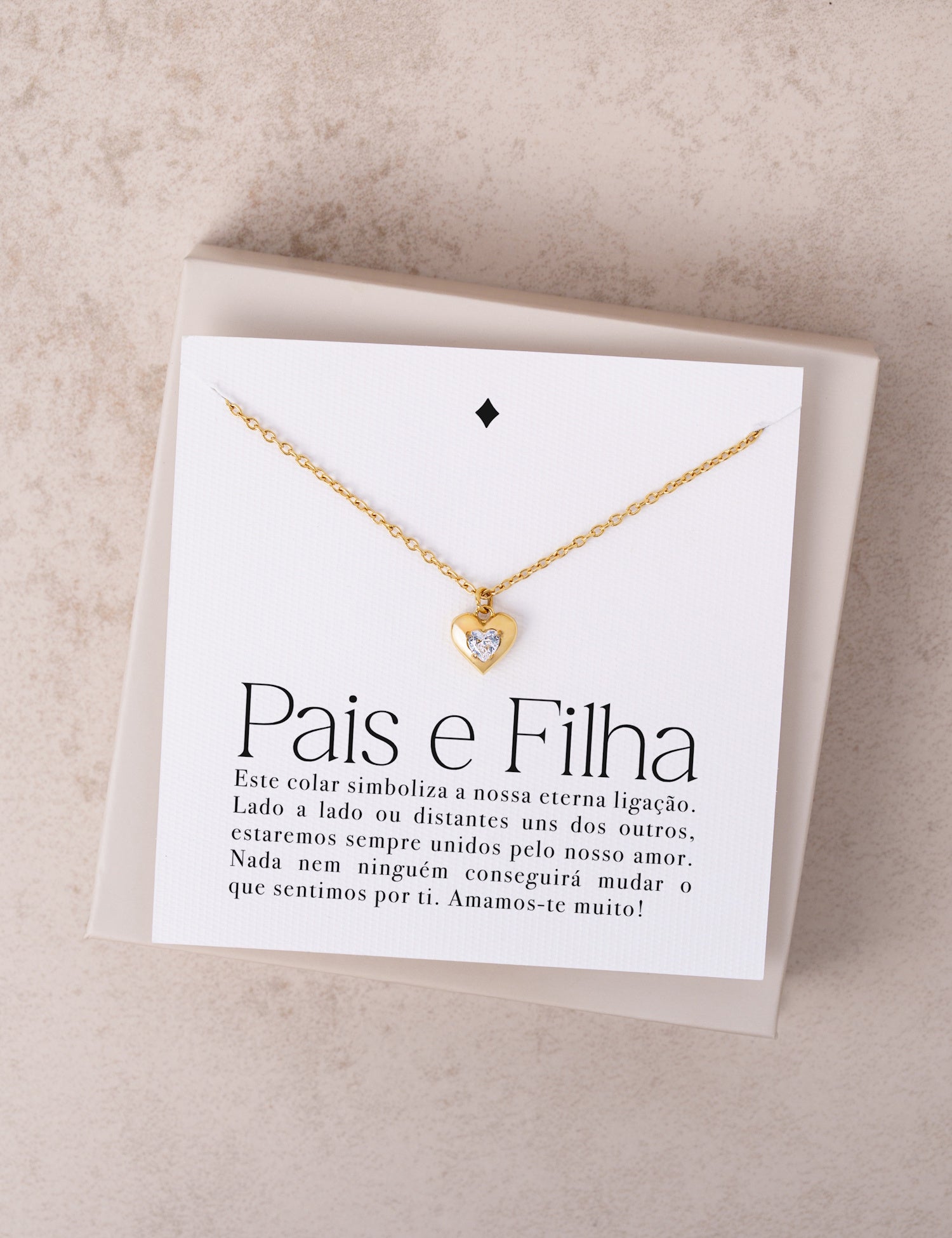 Filha - Colar com Mensagem