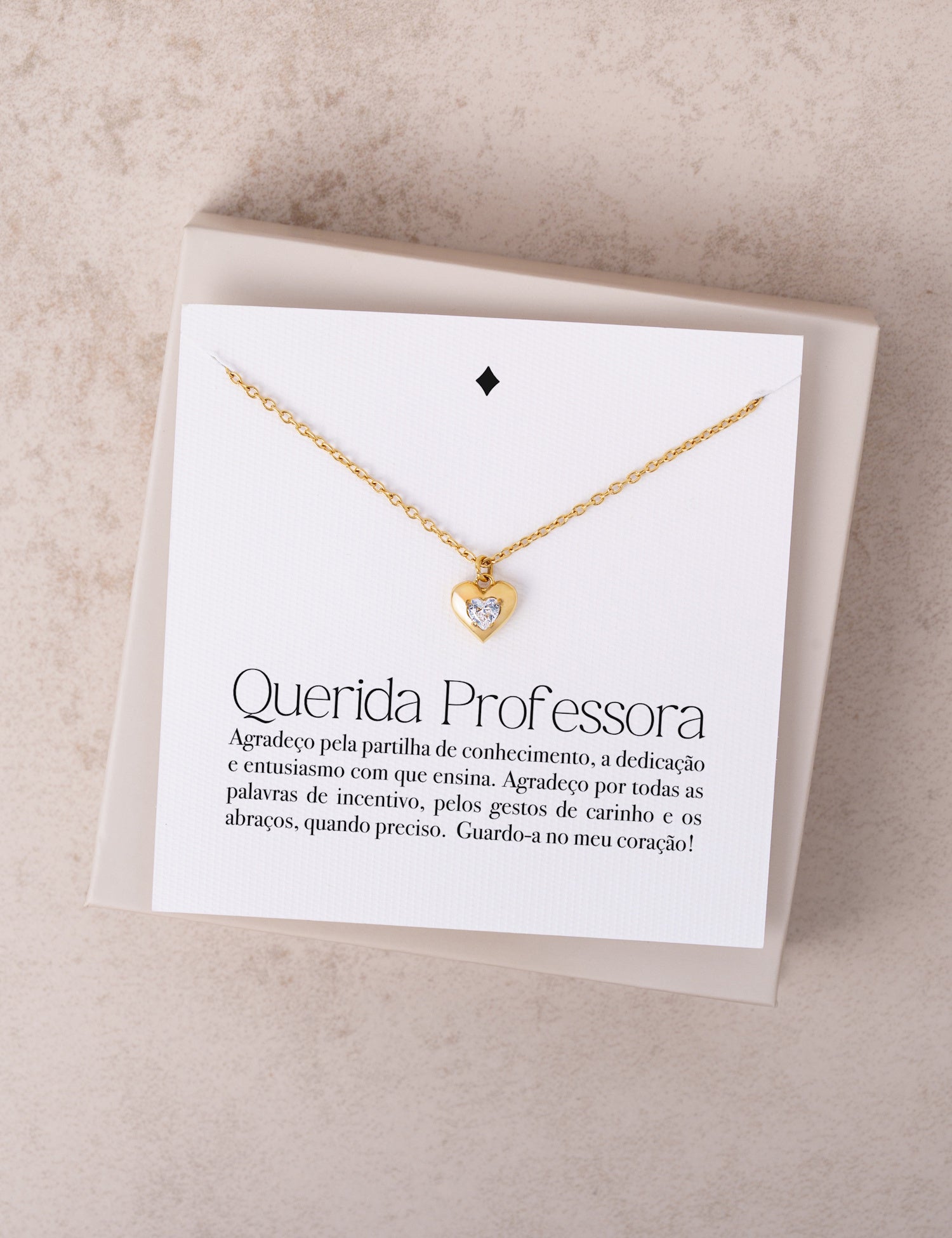 Professora - Colar Com Mensagem