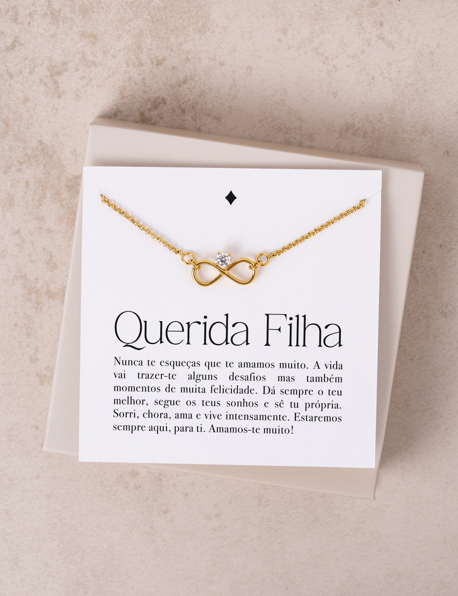 Filha - Colar com Mensagem