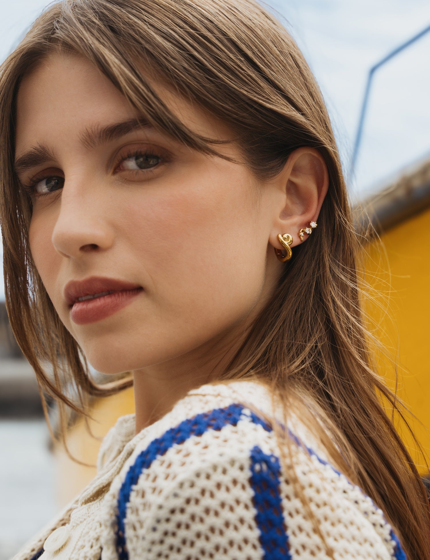 Wave Earrings