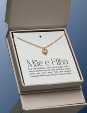 Mãe - Colar Com Mensagem