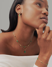 Green Magnolia Pendant