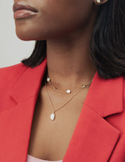 White Magnolia Pendant