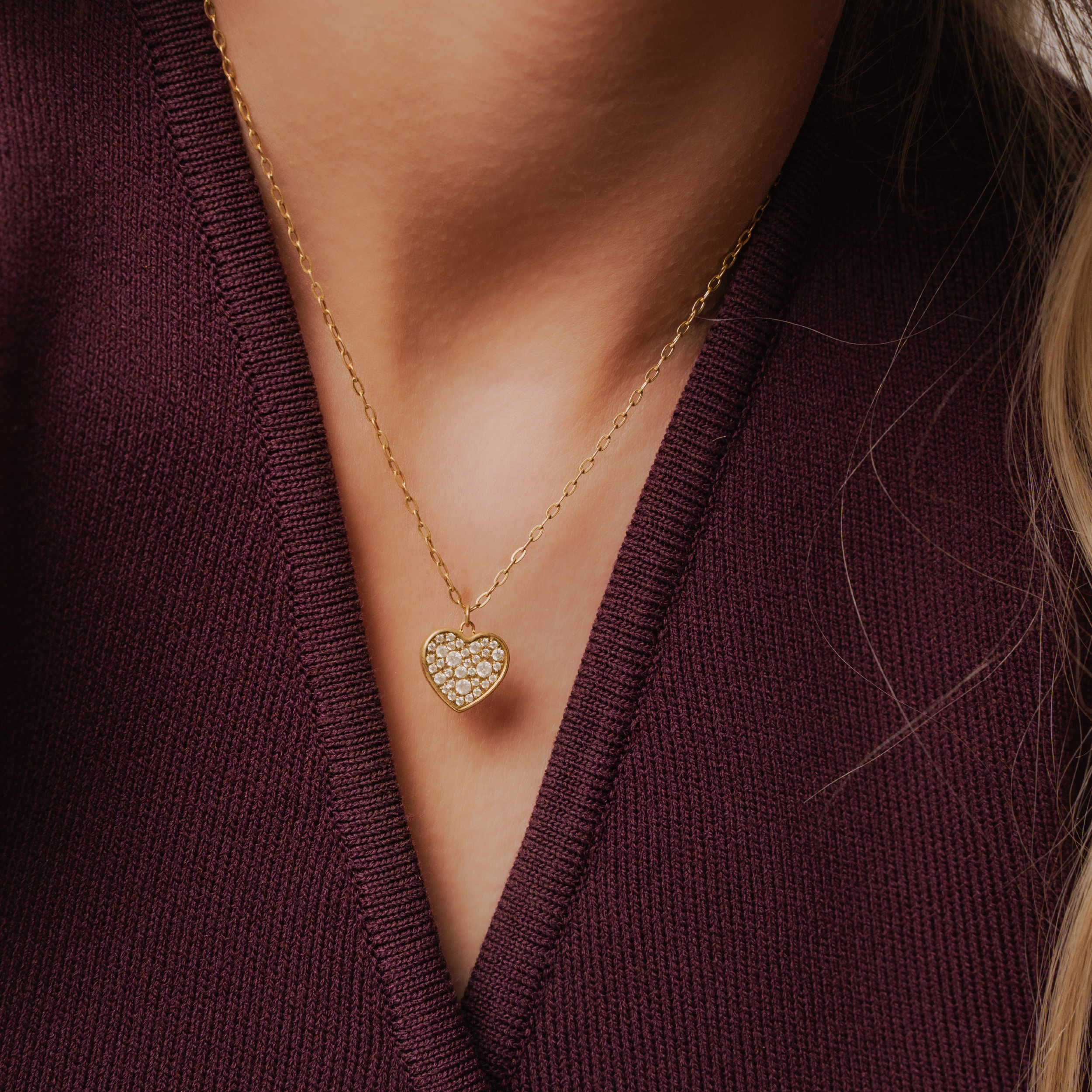 Love Pave Necklace