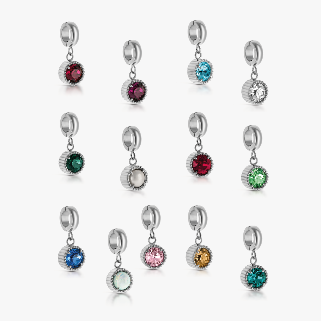 Click Charm Birthstone