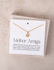 Amiga - Colar Com Mensagem