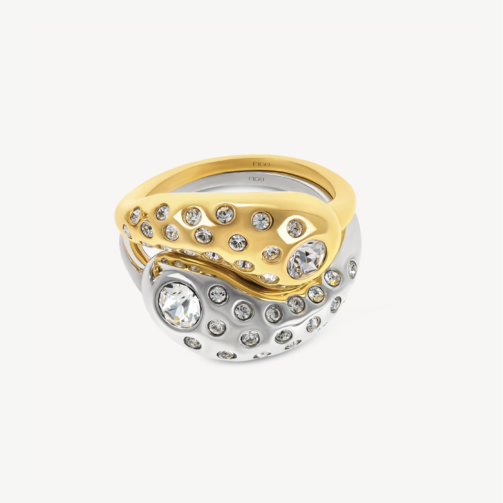 Drop Pavé Ring