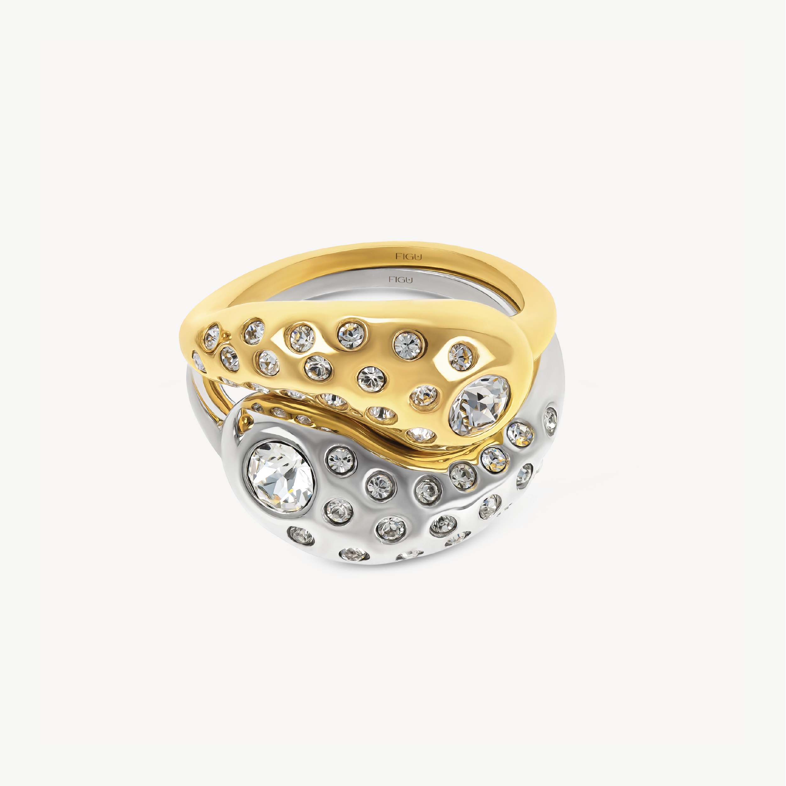 Drop Pavé Ring