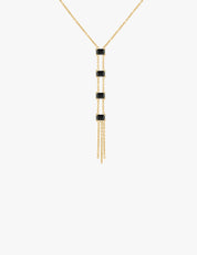 Vertical Crystal necklace