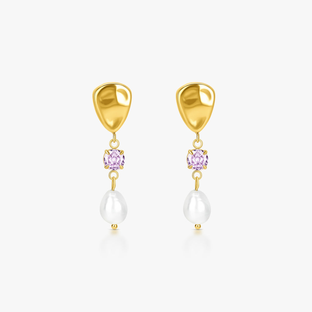 Pendientes de cristal Iride