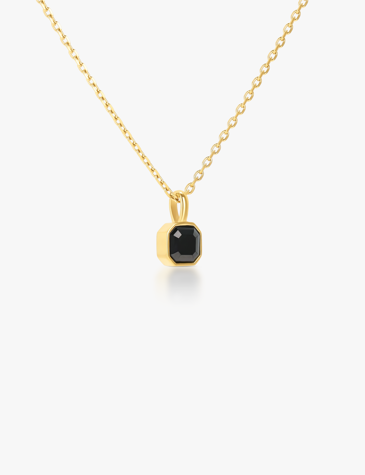 Square Crystal Necklace