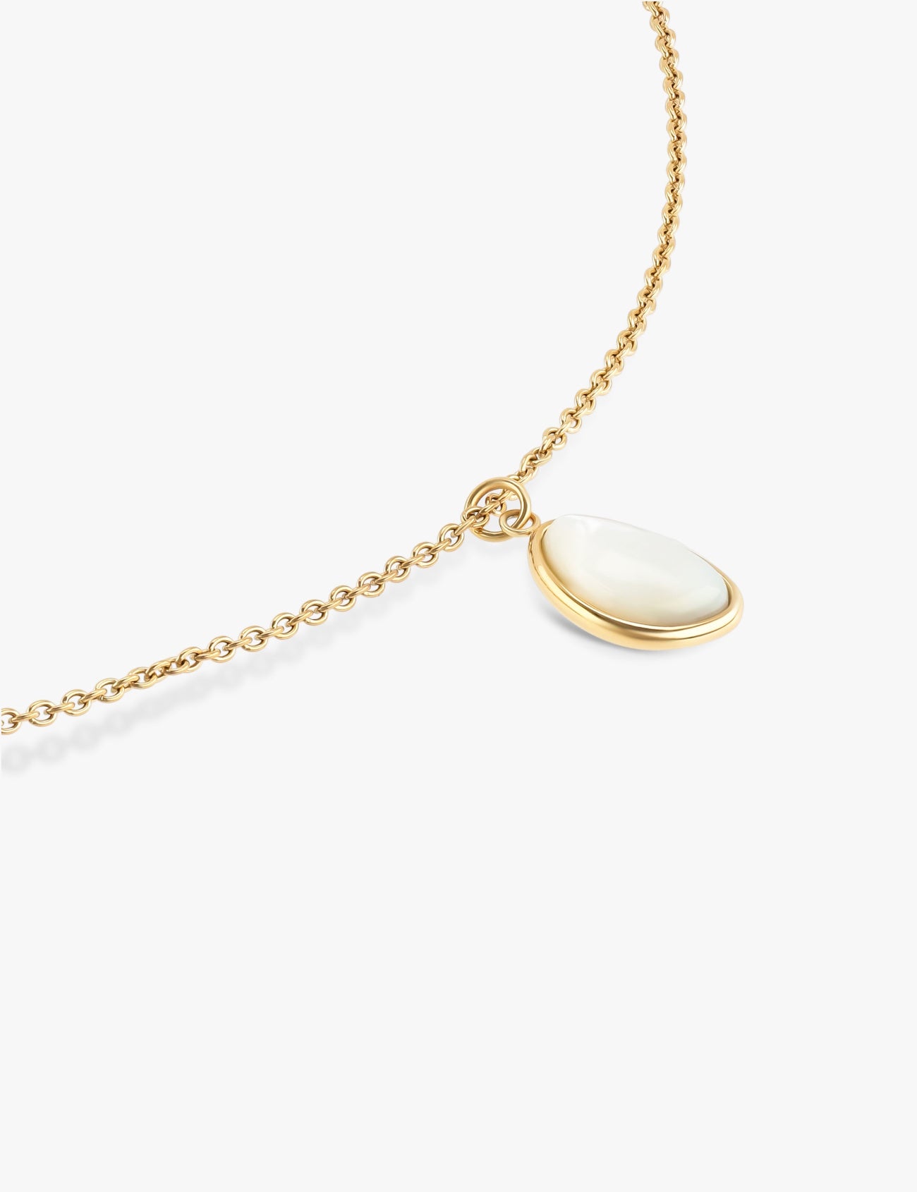 White Magnolia Pendant