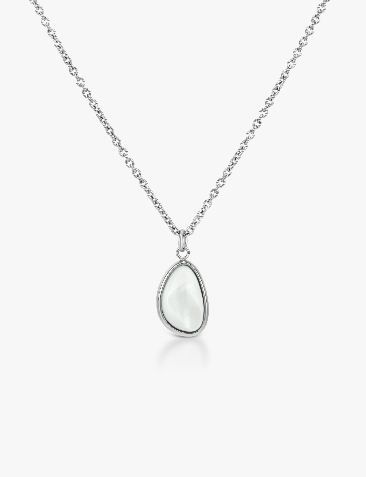 White Magnolia Pendant