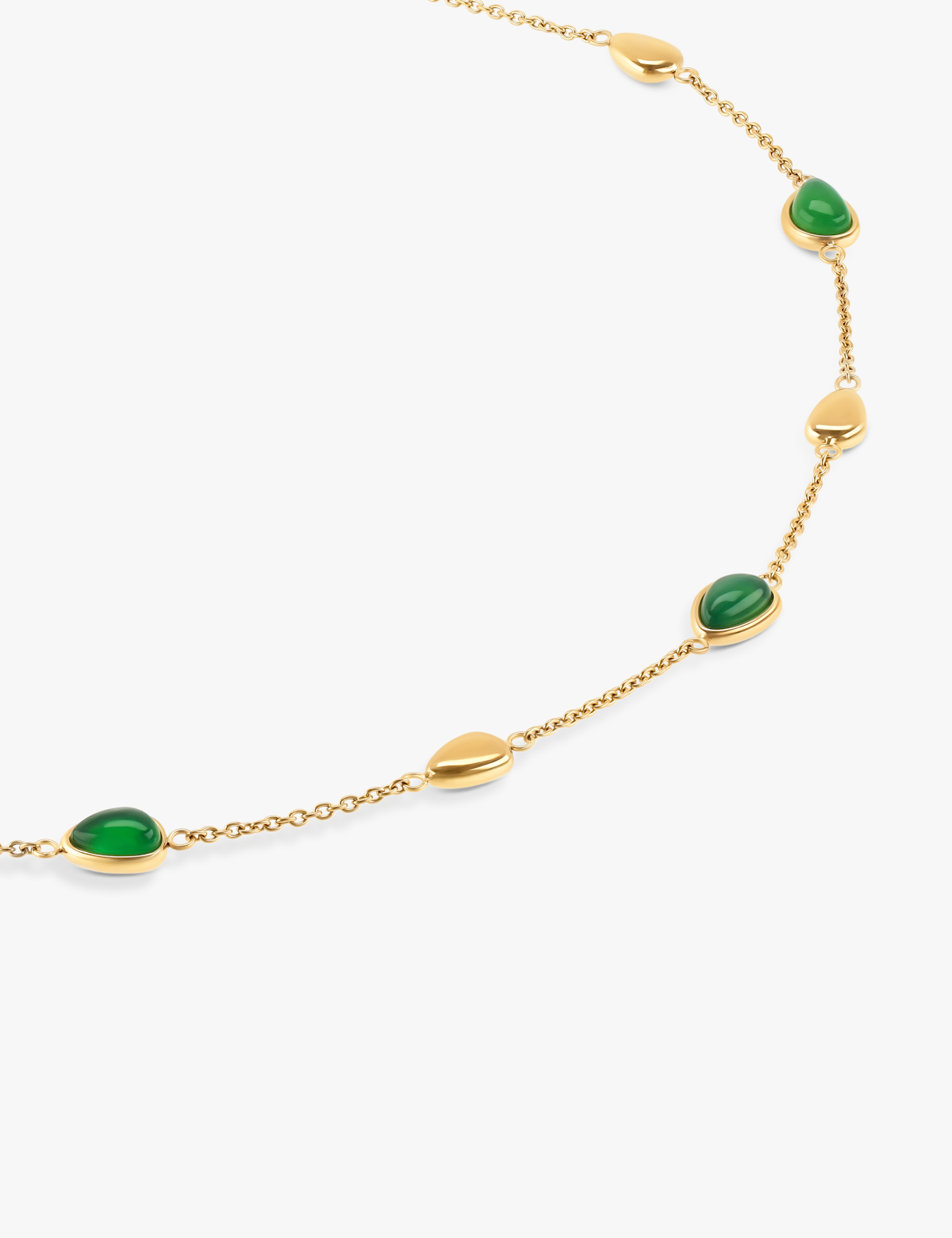Magnolia Green Necklace