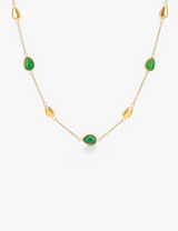 Magnolia Green Necklace