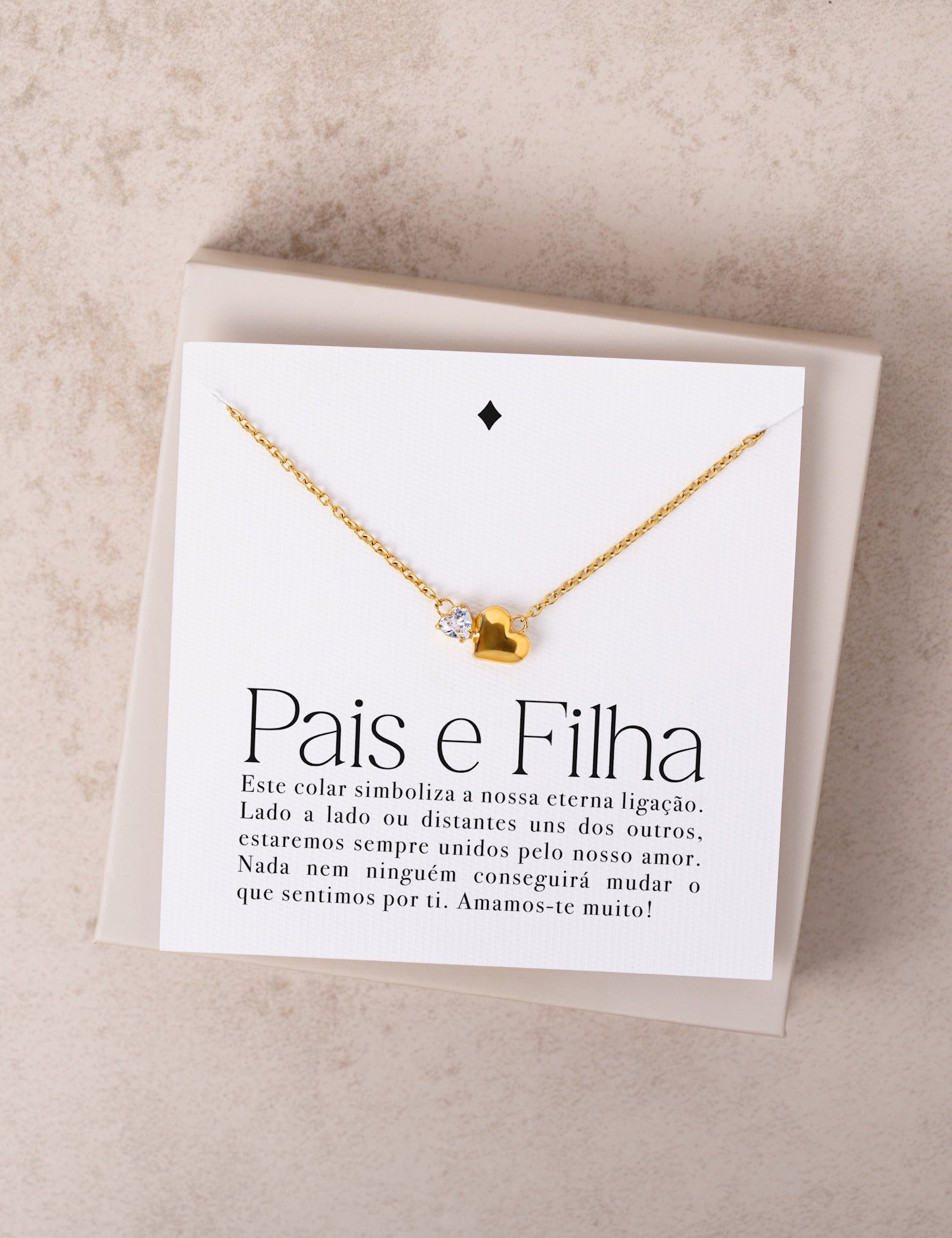 Filha - Colar com Mensagem
