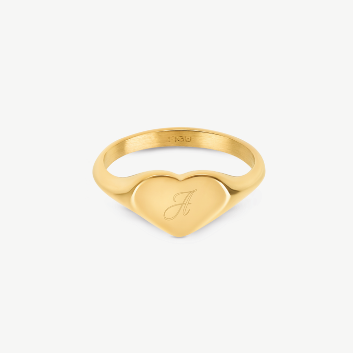 Heart Signet Ring