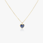 Petit Heart Lapis Lazuli Necklace