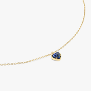 Petit Heart Lapis Lazuli Necklace