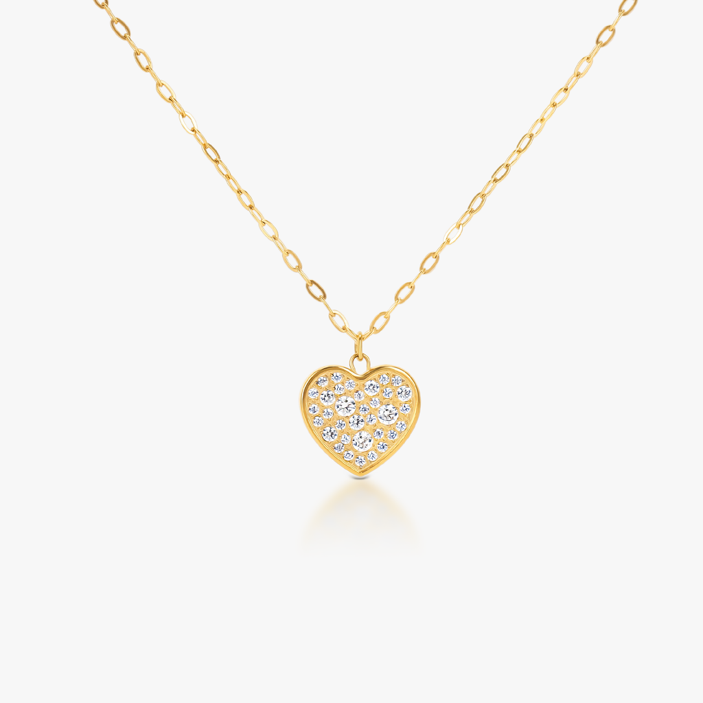 Love Pave Necklace