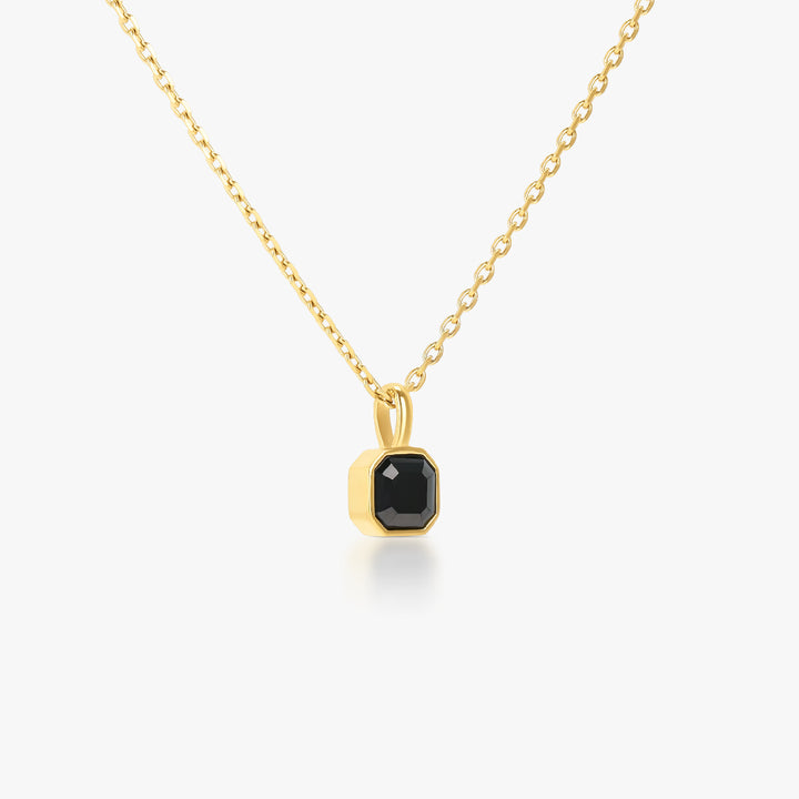 Square Crystal Necklace