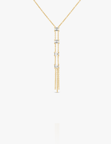Vertical Crystal necklace