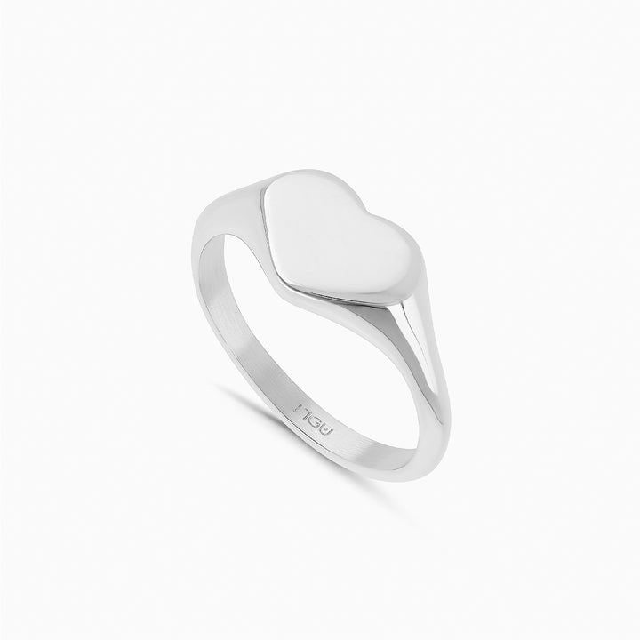 Heart Signet Ring