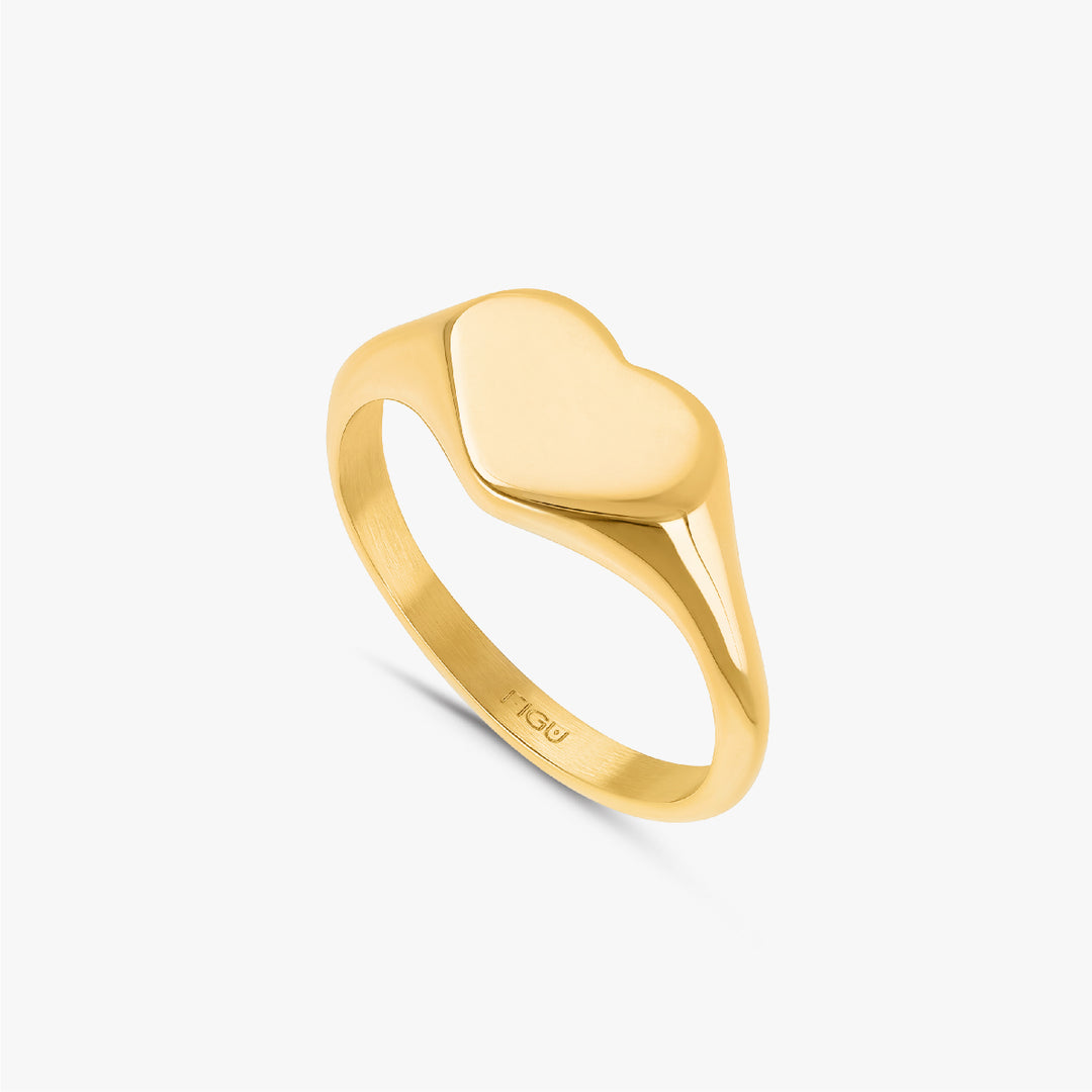 Heart Signet Ring