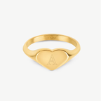 Anel Heart Signet