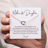 Vínculo inquebrantable - Collar de dos corazones