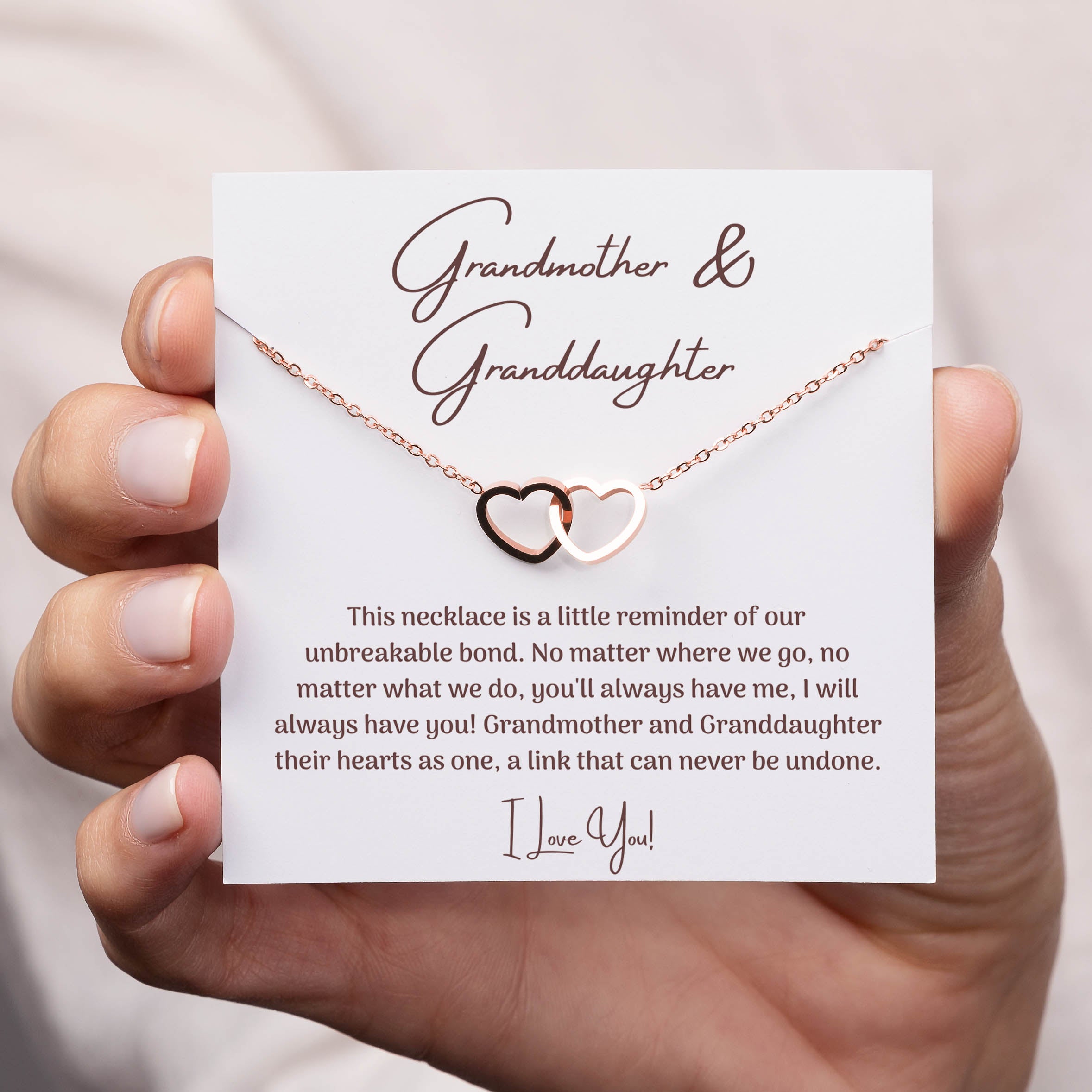 Unbreakable Bond - Two Hearts Necklace