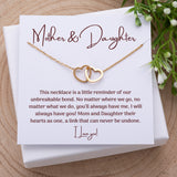 Unbreakable Bond - Two Hearts Necklace